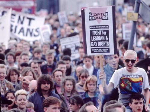 On this day, 20 February 1988, 20,000 people in Manchester marched against Margaret Thatcher’s