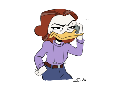 donaldtheduckdad: What do you mean it’s not Hortense on the phone with Scrooge in that one promo pic