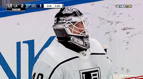 Cal Petersen wasn’t aware the Kings called a timeout?Kings vs. Blues – 2.24.21