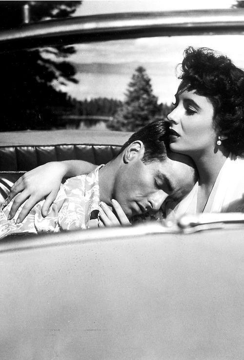 Elizabeth Taylor and Montgomery Clift in “A Place in the Sun”  (1951). 