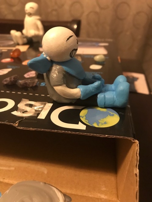All Painted On Blue