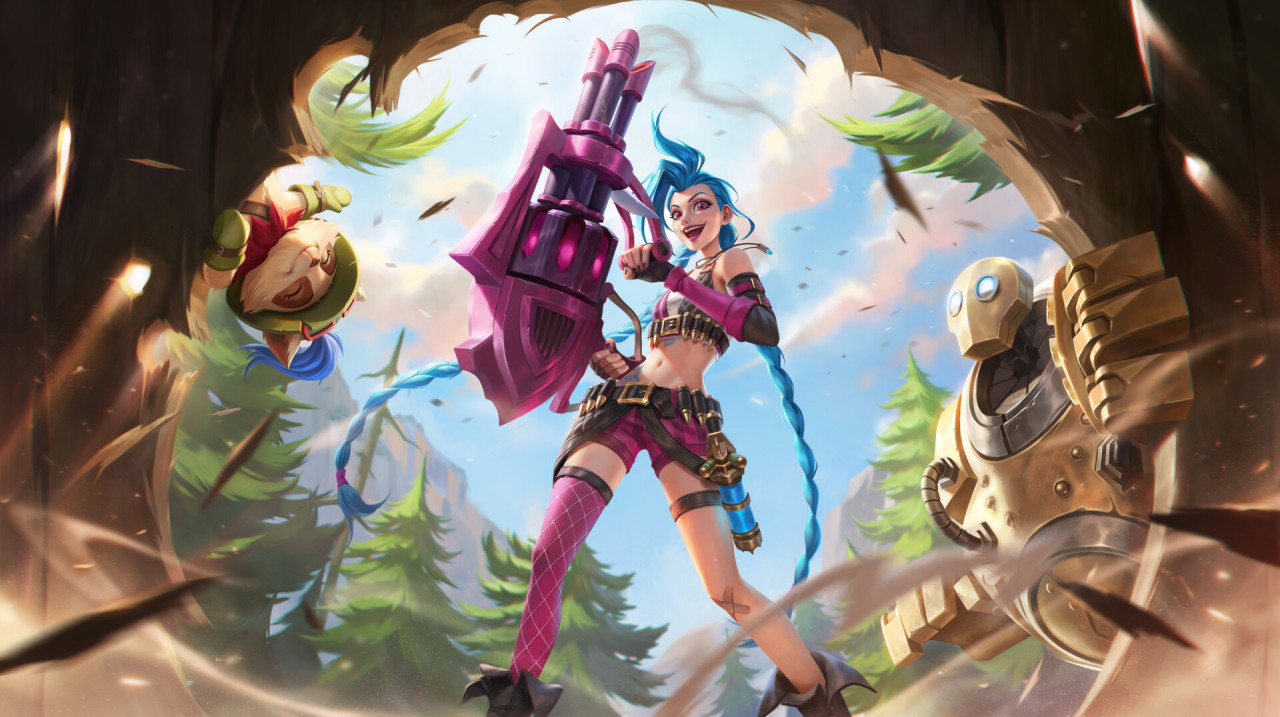 NOVAS SKINS MF, JINX E BLITZ#akumoto #lol #wildrift #leagueoflegends