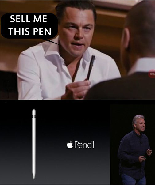 funnyforsmile:  “Sell me this pen”
