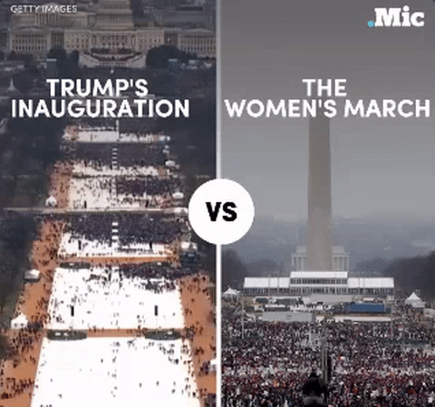 micdotcom:More people showed up for the Women’s March than inauguration