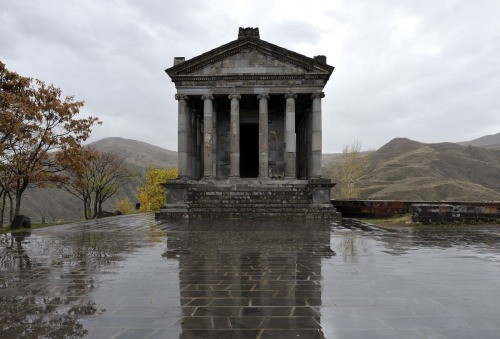 Garni Temple, Armenia. First century Hellenic temple, the only pagan temple in Armenia that survived