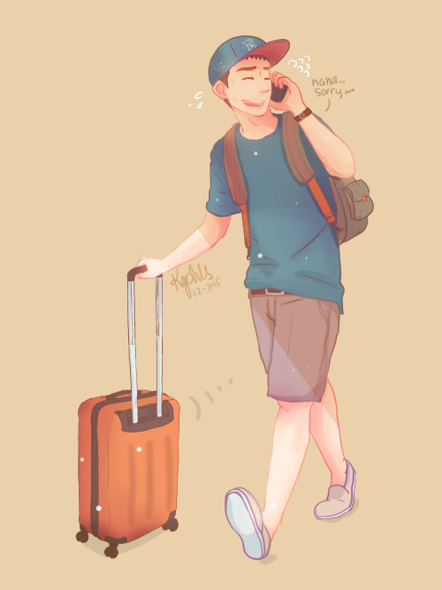 kgchls: Thominho, going vacation together (normal life au).Minho and thomas planned to have vacation