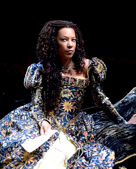 fyninasosanya:Nina as Rosaline in Love’s Labour’s Lost for The Royal Shakespeare Company in 2008.