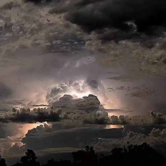 wonders-of-the-cosmos:This impressive storm captured by Geoff Green over West Australia