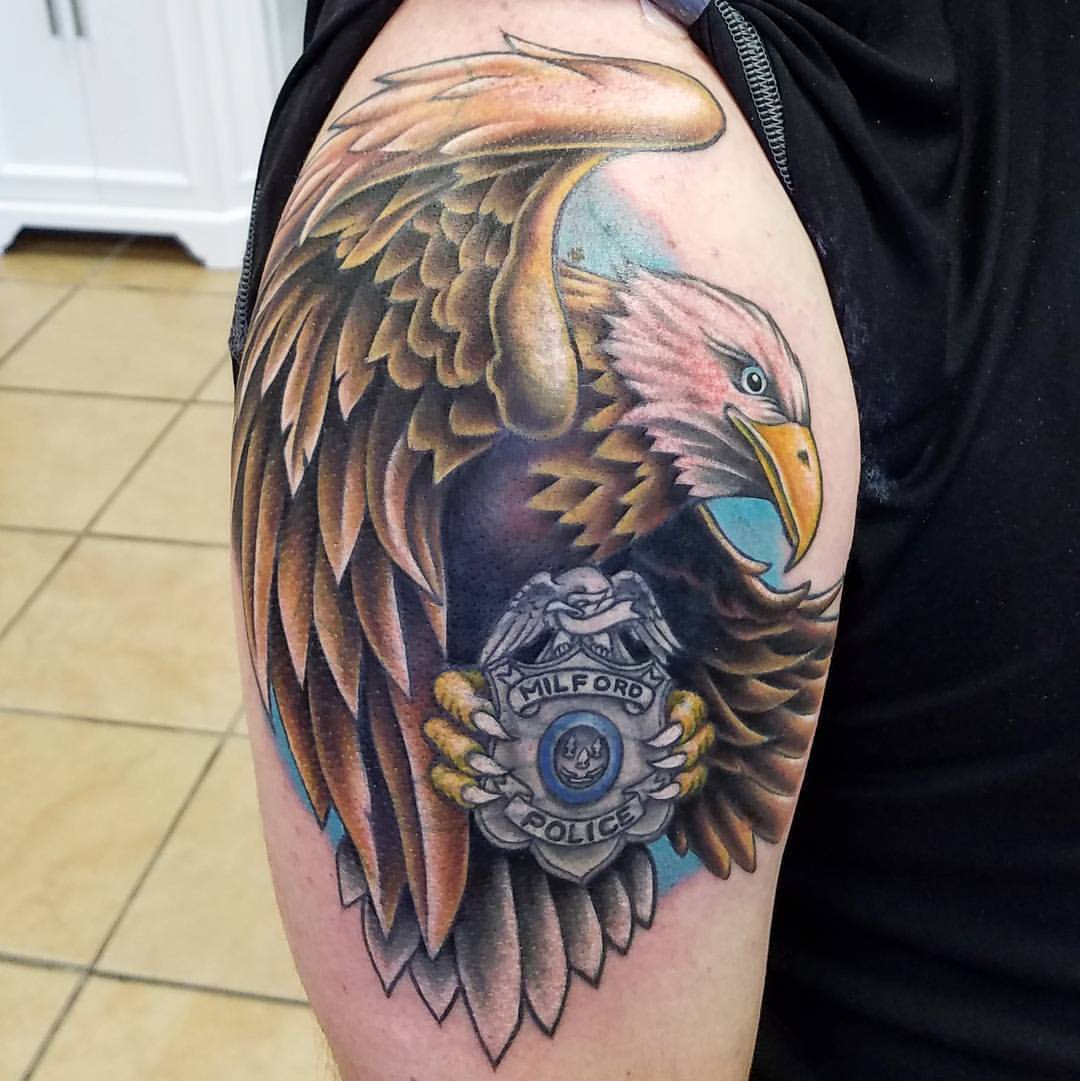 Police agencies loosen tattoo policy in an effort to recruit and keep  officers