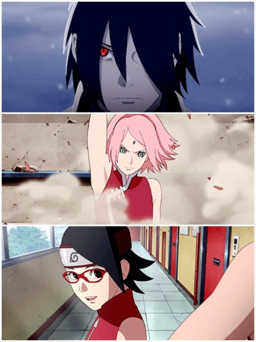 sakura-uchihas:  our precious uchiha family   SO PRECIOUS