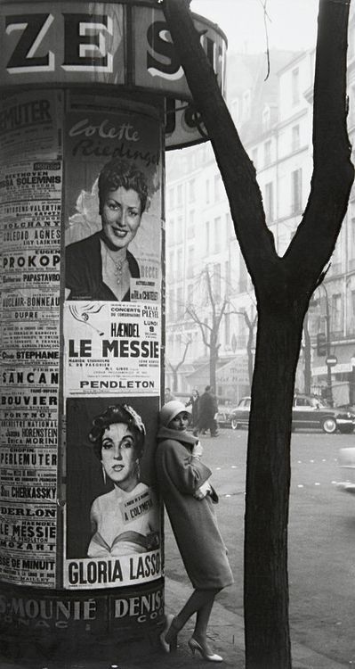   Paris ca. 1960 by  Frank Horvat  