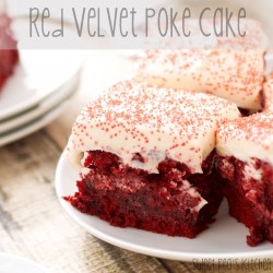 foodfuckery:   Red Velvet Poke Cake Recipe