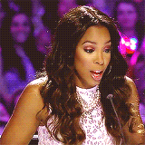 therealleaah:  likestolenpoetries: Kelly Rowland's reactions on The X Factor Auditions