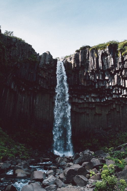 decepticun: Skaftafell Svartifoss | by mrdurian | follow on Tumblr