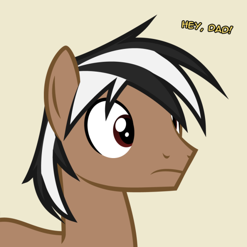 ask-checker-mod:lloxie:ask-checker:This has no relation to the storyline, just some nonsense from Checker’s past.  …is it just me, or does that look like a certain waffle-obsessed horse? >w>   You mean Spectty (that-brown-pony)? o_O  YES! XD