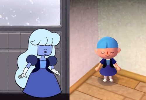 Sapphire’s form from “Three Gems and a Baby” More su outfits here