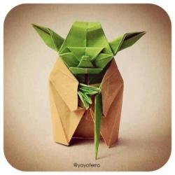 origami maestro yoda