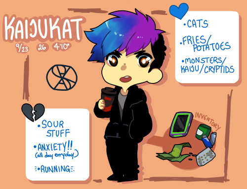 Got tagged on twitter and finally did the thing ;w; I’m on a mild hiatus right now as I reorganize m