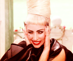 littlemonsterhelp:  gaga looks so happy and in good spirits and she knows her fashion