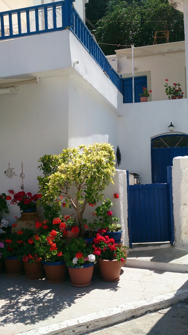 Loutro, Crete.  Only accessible by boat or foot via a slightly treacherous E4 coastal