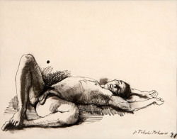 Pavel Tchelitchew, Reclining Nude, 1939