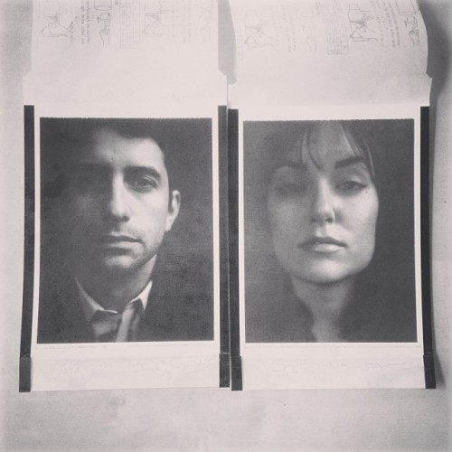 arnaldoabba:  My friend Mattia and Sasha #film#polaroid#4x5#filmisnotdead @mattiavenni