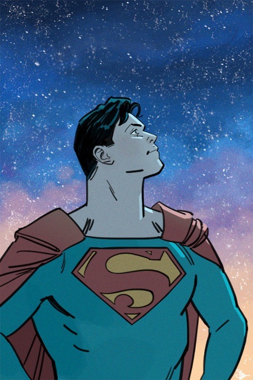 brianmichaelbendis:  1) Superman by Evan “Doc” Shaner on Tumblr 2) Batman by