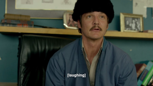 jonathantucker:  narcos is a serious show about serious things.