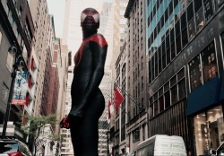 nikolasdraperivey:  malachi-is-shiny:  jaxblade:  snowflake-irl:  nikolasdraperivey:  challenge-the-fates:  nikolasdraperivey:  “Maybe the costume is in bad taste.” -Miles Morales   Cinematic Miles Morales-Ultimate Spider-Man 2 Photoset 2 (with better