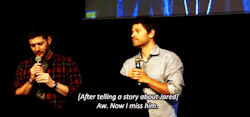 out-in-the-open: Jensen misses Jared ♥