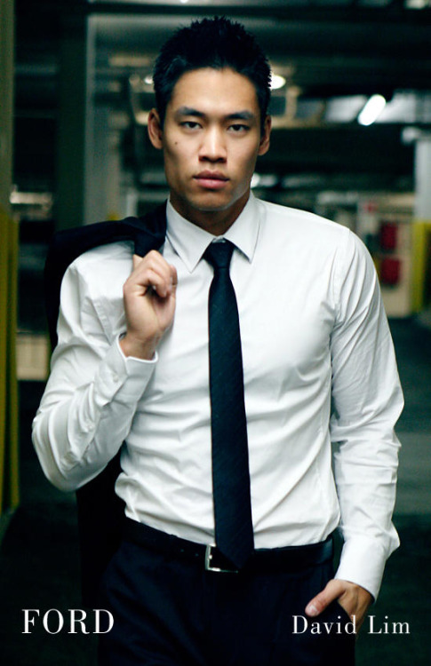 hotguyswearingwhiteshirts: David Lim 