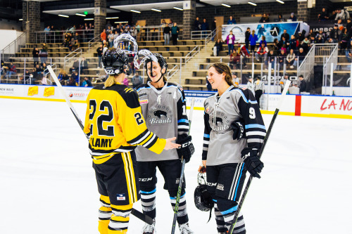 Just 3 USWNT players casually hanging around, probably talking how great it will be when the US wins