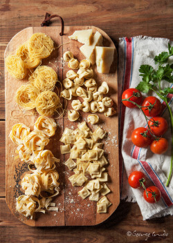 deliciousstuffs:Assorted Pasta