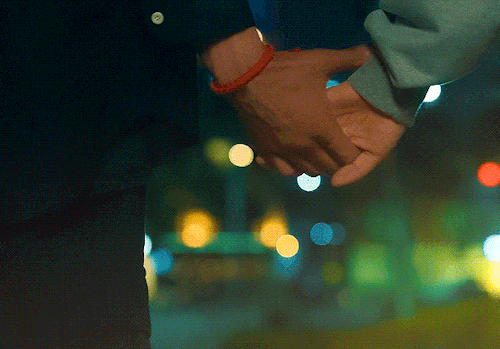 Handholding As A Way To Confess Your Feelings. 