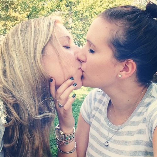 adorablelesbiancouples:  My love, my life, my world, my wife. her (left): justcleaningoutmycloset.tumblr.com