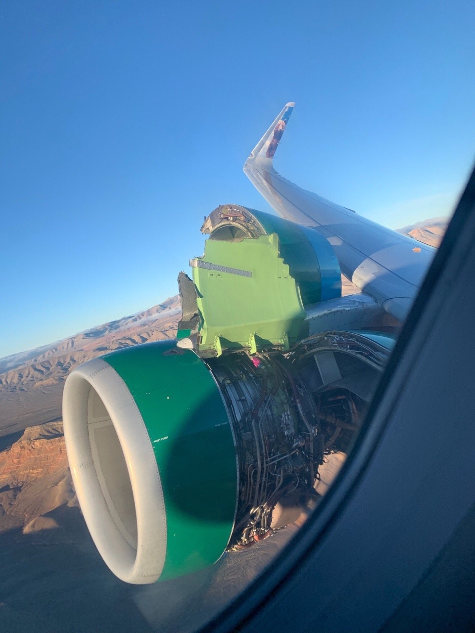 mistons: This happened just after take off from Mc Carrran, needless to say they