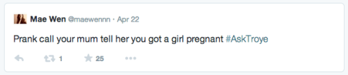 thiswillbringuscloser:  Mum, I Got A Girl Pregnant :/ | Troye Sivan 
