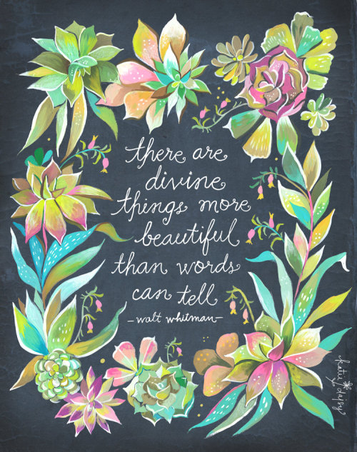 culturenlifestyle:  Inspirational Illustrations Pay Homage to the Magic of Nature by Katie Daisy Oregon-based illustrator Katie Daisy admits to being raised by “birds and warm breezes” in a small town, “where she was brought up among the other wildflowers