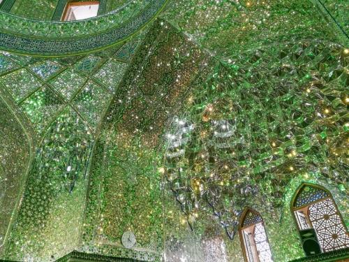 The Breathtaking Beauty Of Shah-e-Cheragh Mausoleum In IranShāh Chérāgh is a funerary monument and m