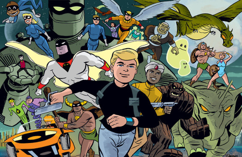 spaceshiprocket:Future Quest by Darwyn Cooke