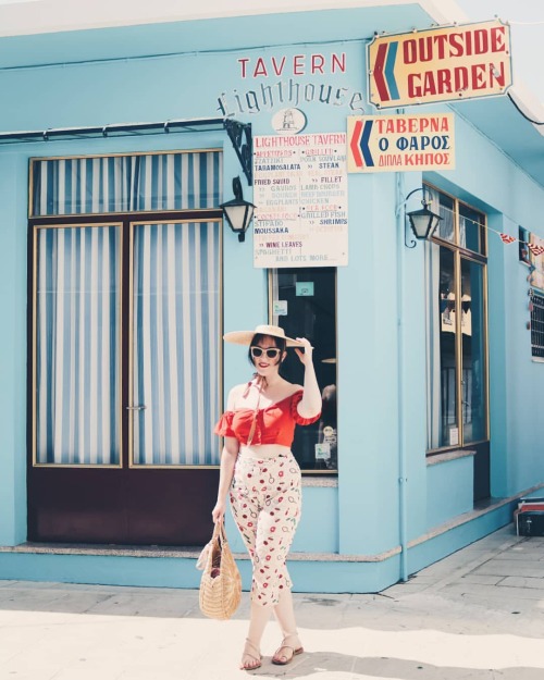 Cherry (on) top. #summerholidays #summeroutfit #pinupgram #pinupstyle #pinupglam #whatiwore #streetw