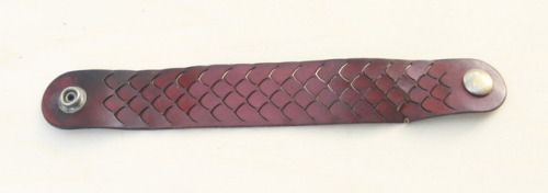 This Was One Of The Very First Leather Bracelets I Made, Way Back In 2013, And It Finally Broke! This