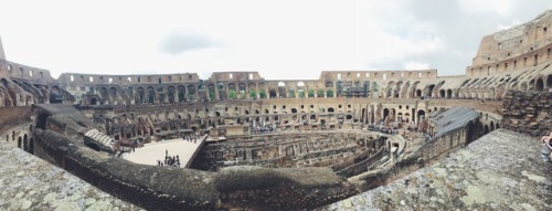 -vvaste:inside the colosseum