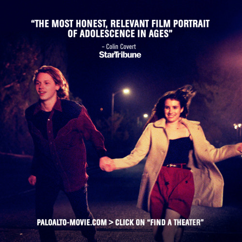 See Palo Alto with your friends (or the cute boy/girl you like) this Memorial Day weekend 