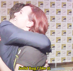 madisonyork:  Tom is a big hugger. 