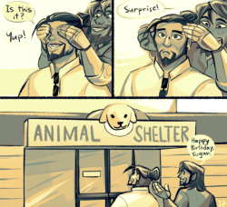 7clubs:  more adventures with horchata! a lot of people like him!!!jesse takes hanzo out on the perfect birthday date + dogs make hanzo kinda emotional sometimes okay[leave a tip] 