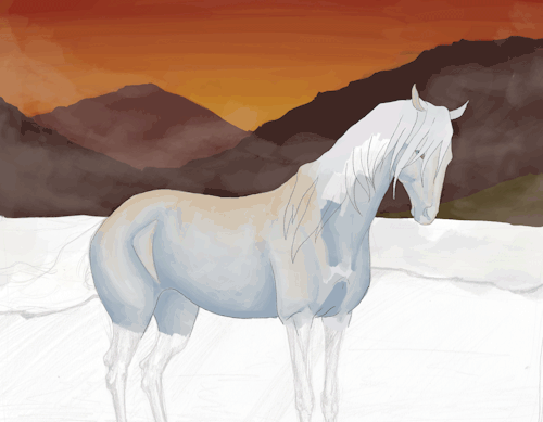 Daily Kelpie progress! Got a lot done today, not quite the entire mane like I planned, but the forel