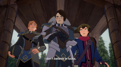 sunellix:THERE IS A DEAF CHARACTER WHO USES ASL IN THE DRAGON PRINCE I LOVE HER