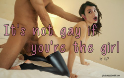 sissydonna:  submissive-sissy-slutty-princess:  shemalehypnosis:  lol IT’S NEVER “GAY” WHEN A BLACK BULL IS FUCKING A SISSYGURL. SISSIES ARE A THIRD GENDER SO THERE IS NOTHING MASCULINE ABOUT THEM AT ALL. IN THE NEW ORDER YOUNG BLACK BOYZ WILL BE