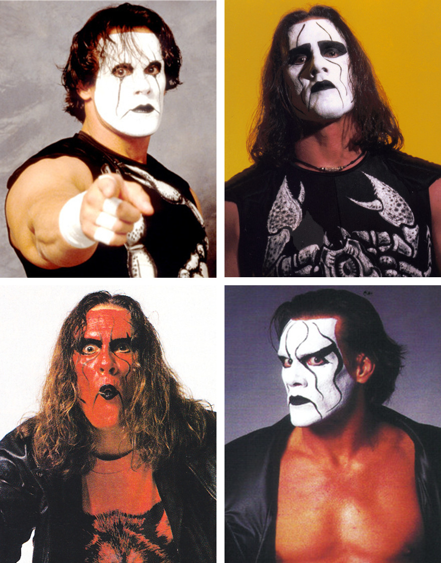 wcwworldwide:  The Evolution of Sting [1988 - 2013] The Icon. 
